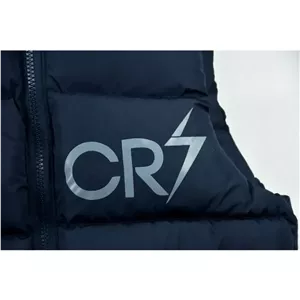 پافر کیفدار پسرانه CR7 سرمه ای باکسی پاییزه و زمستانه