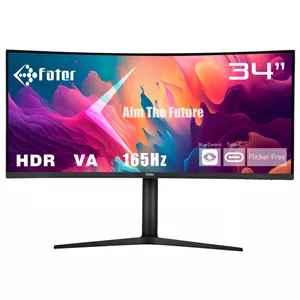 مانیتور خمیده گیمینگ 34 اینچ فاطر مدل C34-165B1 34 inch Curve