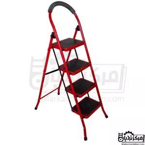 نردبان پله پهن خانگی 4 پله پس کرایه