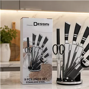 ست چاقو کامل 9 پارچه Dessini