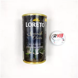 زیتون سیاه 375گرمی Loreto