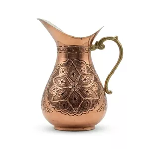 پارچ مسی مدل الماس تراش 02