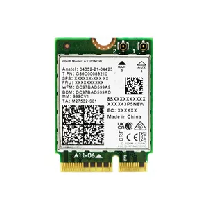 کارت وایرلس لپ تاپ Intel Wi-Fi 6 AX101 Wi-Fi 6 M.2 CNVio2
