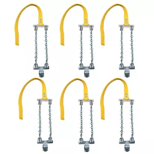 زنجیر چرخ شرکت زنجیر چرخ سهند مدل کمربندی 225215 بسته 6 عددی