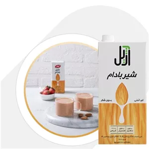 نوشیدنی غیر لبنی شیر بادام آژیل (1 لیتری)