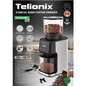 آسیاب قهوه تلیونیکس Telionix مدل TCG4151 بسیار باکیفیت
