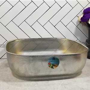 آبکش مربع پانچ دسته دار سایز 40استیل نگیرL3705 زومبا (40) ارسال نیمه رایگان