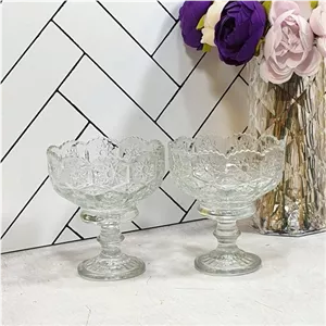 کاسه پایه دار فوجین 11 کادویی سفید کاوه (12) بسته 12 تایی ارسال نیمه رایگان
