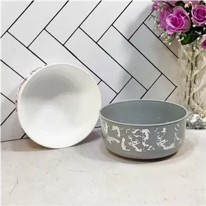 کاسه گرد سایز 3 چاپدار بدون درب رزمن(24) ارسال نیمه رایگان