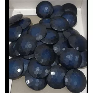 دکمه با طرح های شش ضلعی پایه دار 3.5 سانتی
