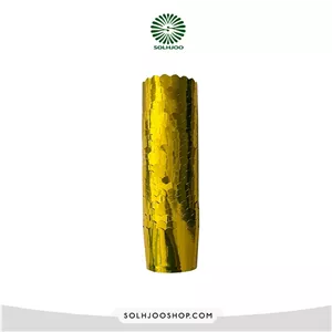 کپسول کاپ کیک متالایز طلایی 25 تایی