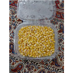 ذرت تازه دانه شده خانگی