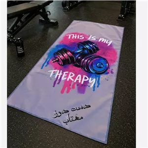 زیراندازورزشی تاشو مت یوگا طرح دارتاشو120در70