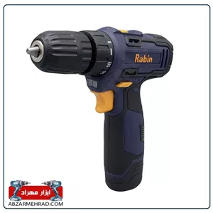 دریل شارژی رابین مدل R8612 دو باتری 12 ولت