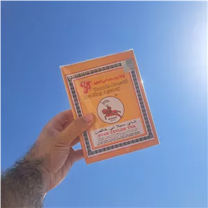 چای سیاه اسب و پرچم