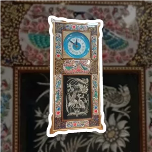 ساعت خاتم با قاب قلمزنی  
