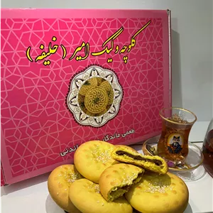 کلمپه خرمایی کنجدی 