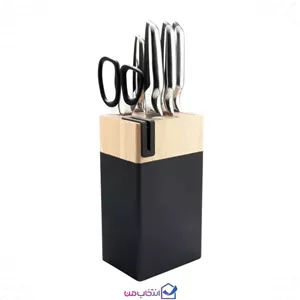 سرویس چاقو آشپزخانه 7 پارچه ام جی اس مدل KS-4102 
