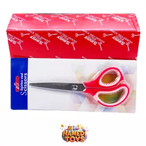 قیچی خیاطی و اداری روکارتی ریلکس کد3010 کارتن12عددی