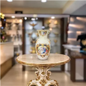 گلدان خمره ای طرح لیلی و مجنون کد 0032-14