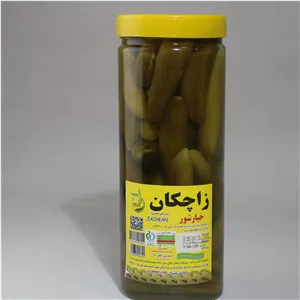 خیار شور ویژه پت 1600گرمی زاچکان