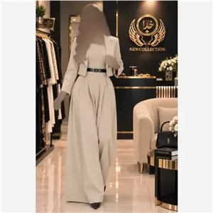 ست اورال و کت زنانه جنس سوپرمازراتی سایز 38 تا 46