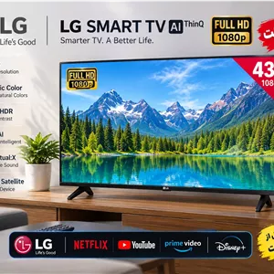تلویزیون الجی 43 اینچ اسمارت LED Full HD مدل 43LM6370