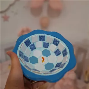 حوض ماهی طرح کاشی(ظرف ماهی عید)