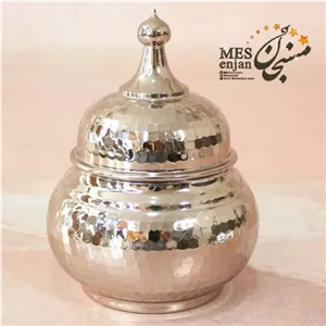 قندان مسی روکش کروم