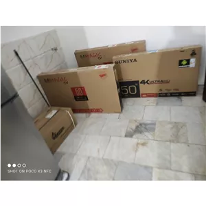 تلویزین سونیا و مجیک43اینچ و 50اینچ