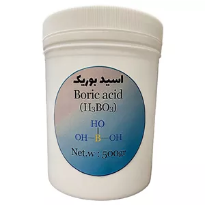 پودر اسید بوریک مدل H3BO3 کد 653 وزن 500 گرم WDH