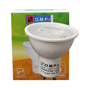 هالوژن 7SMD وات GU10 لنزدار بدون سوکت مهتابی امید پدیده