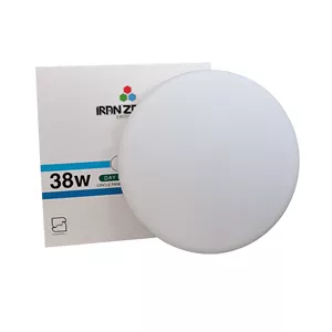 پنل SMD توکار فول لایت 38 وات فنر متغیرگرد آفتابی ایران زمین
