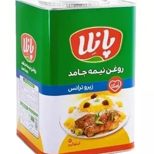 روغن نیمه جامد پانلا 5 کیلوگرمی+یک بسته هل نیم مثقالی هدیه