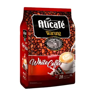 قهوه فوری وارونگ علی کافه Alicafe Warung مدل قهوه سفید White Coffee20 ( بسته 28 عددی )