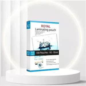 طلق پرس ROYAL A3 میکرون 125 (100 عددی)