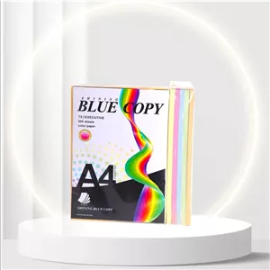 کاغذ رنگی A4 BLUE COPY پنج رنگ (75gr)