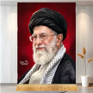 کتیبه شمایل آیت الله سیدعلی حسینی خامنه ای 