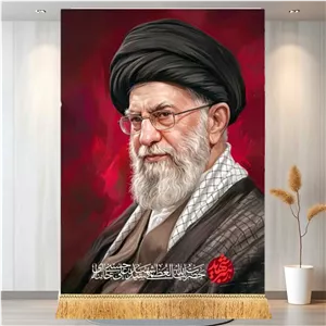 کتیبه تصویر آیت الله سیدعلی حسینی خامنه ای