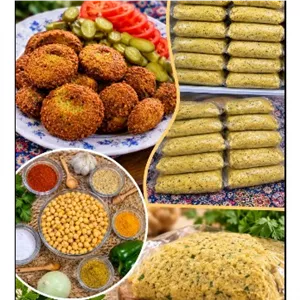 مواد فلافل خانگی تازه 