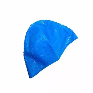 کلاه مش سیلیکونی آبی