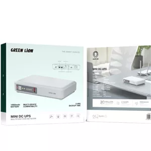 شبکه چند منظوره UPS مینی DC گرین لاین مدل Green Lion Mini DC UPS Multifunction Network GNMDCUPS