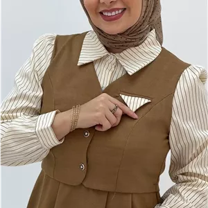 دوتیکه جلیقه و پیراهن آتریسا