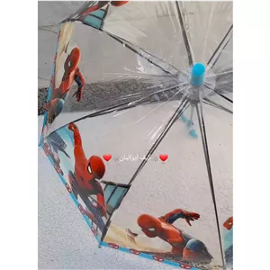 چتر شفاف مرد عنکبوتی
