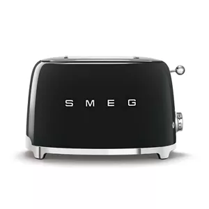توستر دو اسلایس کوچک اسمگ رنگ مشکی مدل Smeg TSF01