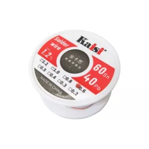 سیم لحیم 0.6 میلی متری 50 گرمی کایزی Kaisi (اورجینال)