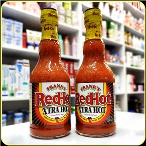 سس فلفل قرمز فرانکِس رد هات اکسترا هات Frank’s RedHot Xtra Hot Cayenne Pepper Sauce، حجم 354 میلیلیتر
