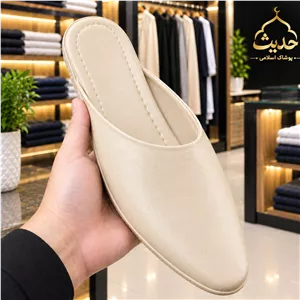 نعلین فوم مات کرم رنگ با کیفیت عالی در سایز های مختلف