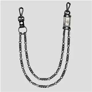 زنجیر شلوار دو رشته مدل Black Label کد 26F01180