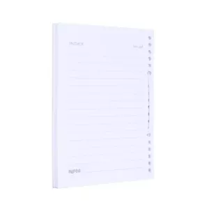 کاغذ کلاسوری پاپکو کد 636 - A5 بسته 200 عددی